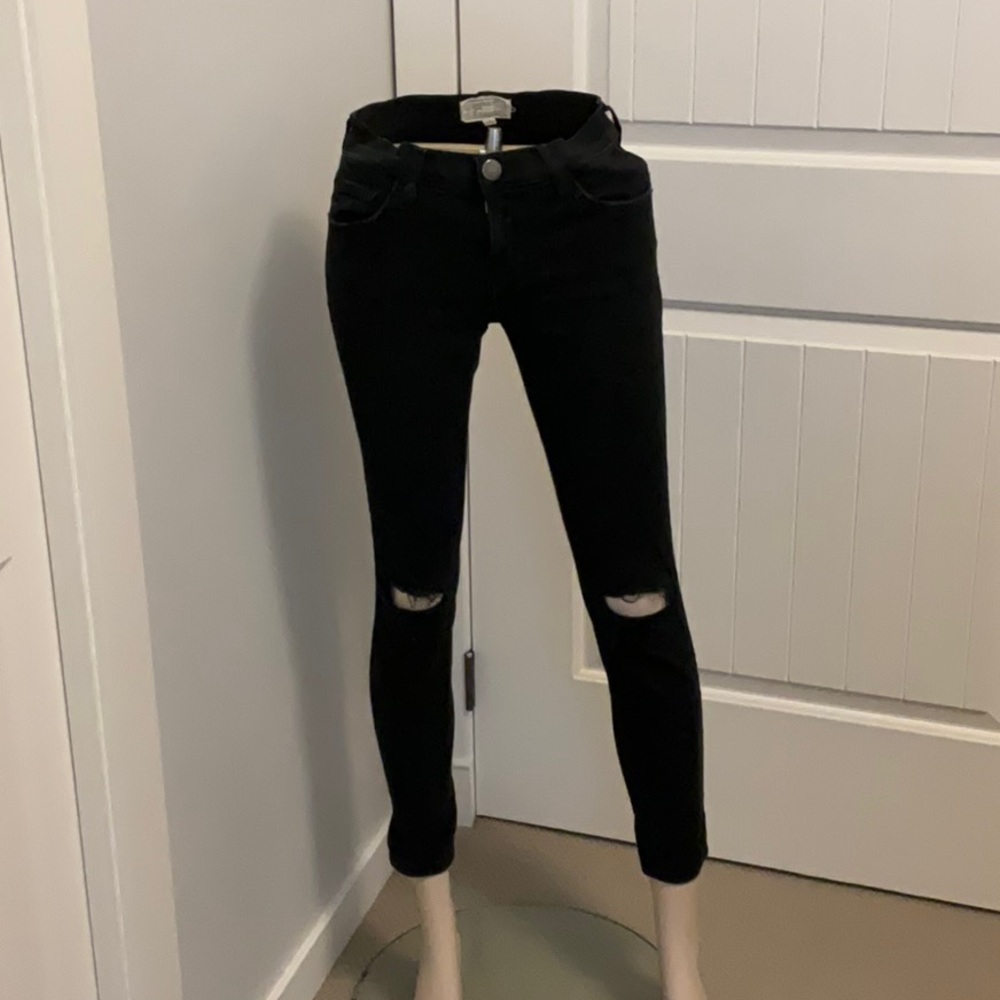 Current/Elliott Women’s THE STILETTO KNEE DESTROY Skinny Jean Size 26